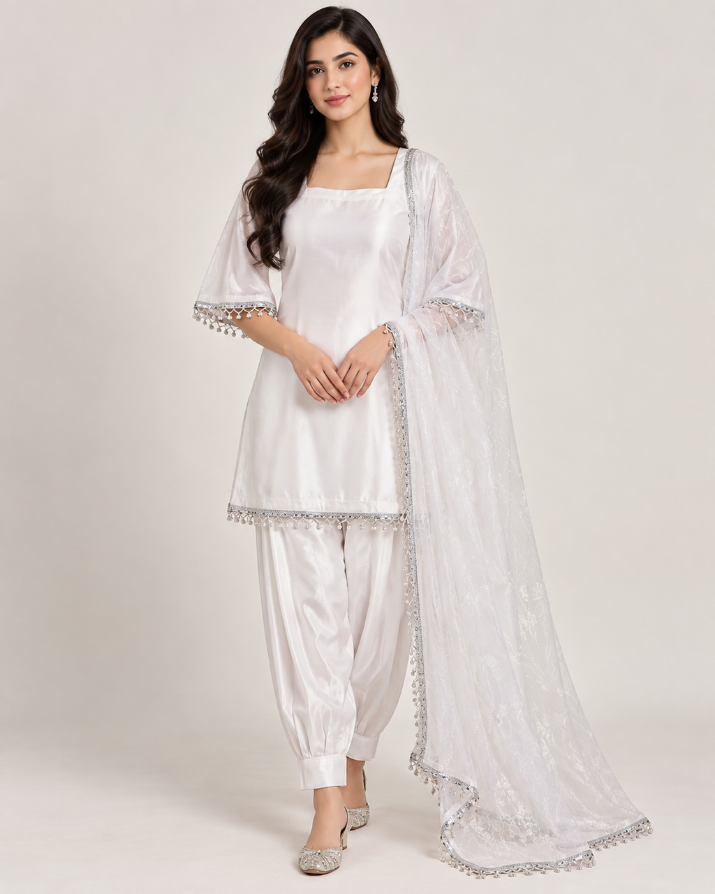 Mehrbano — 3 Piece Sheesha Silk Set