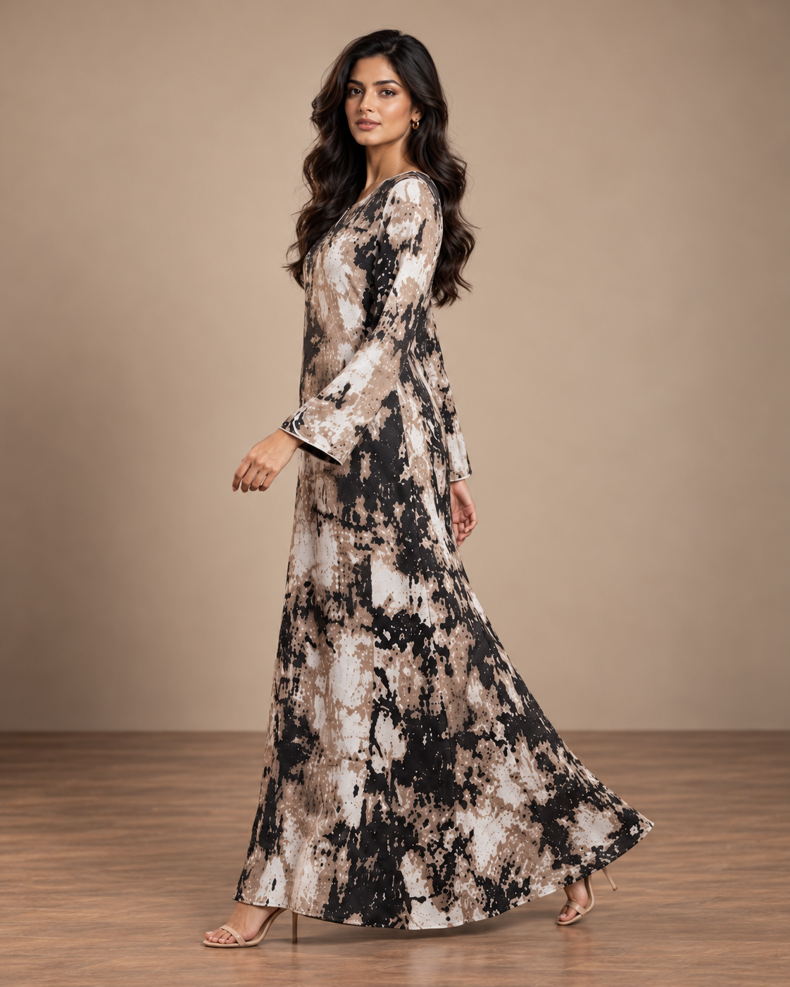Leopard Élan — Arabian Kaftan
