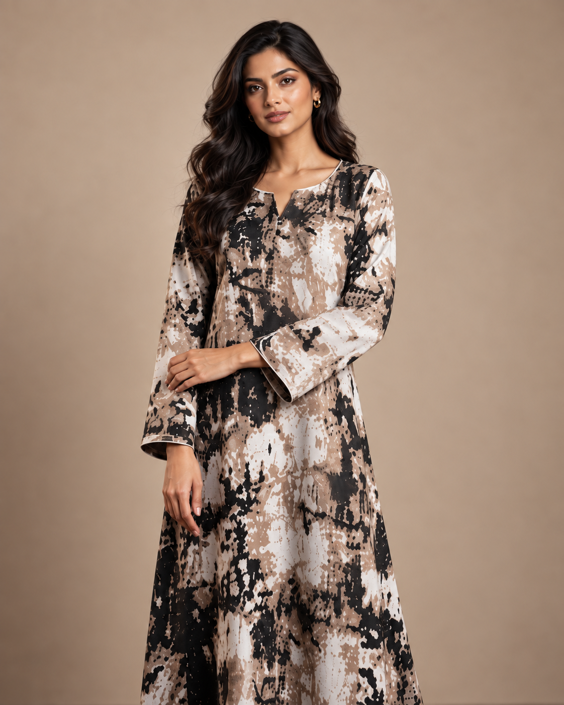 Leopard Élan — Arabian Kaftan
